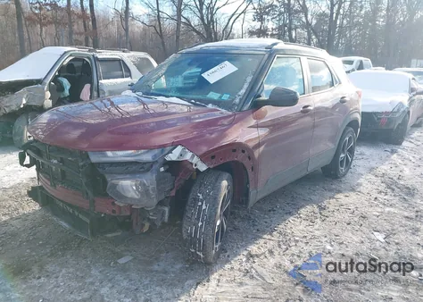 2023 Chevrolet Trailblazer Awd Rs из США, поврежденный, VIN KL79MUSL7PB094609